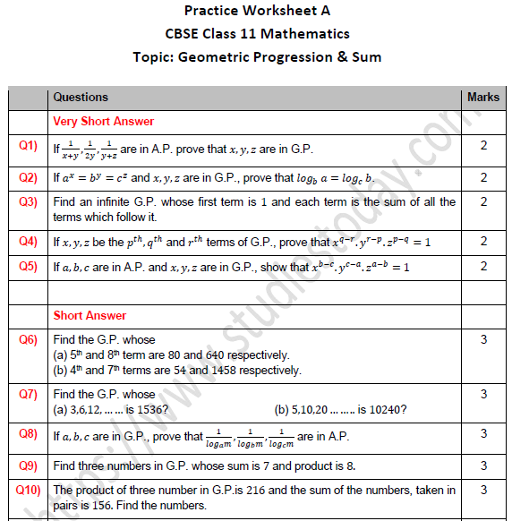 32 Geometric Sequence Worksheet Answers Support Worksheet